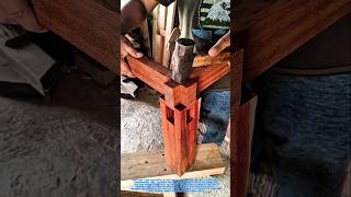 Traditional Japanese Wood Joint Technique Without Nails 🔨🪵.
