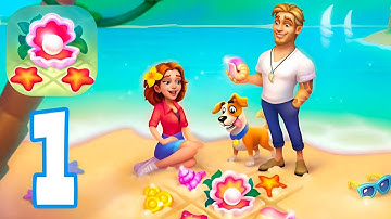 Secrets of Pardise Merge Game - Gameplay Walkthrough Part 1 , ANDROID, iOS