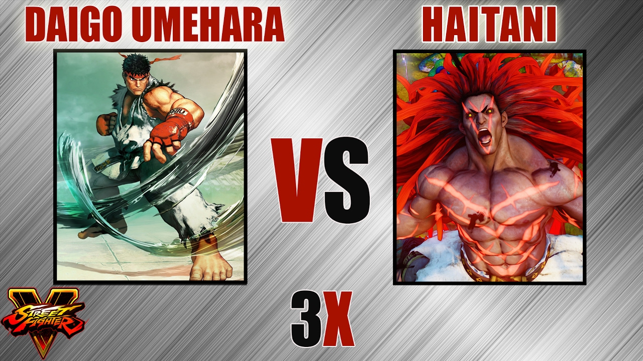 SFV - Daigo [Ryu] VS Haitani [Necalli]