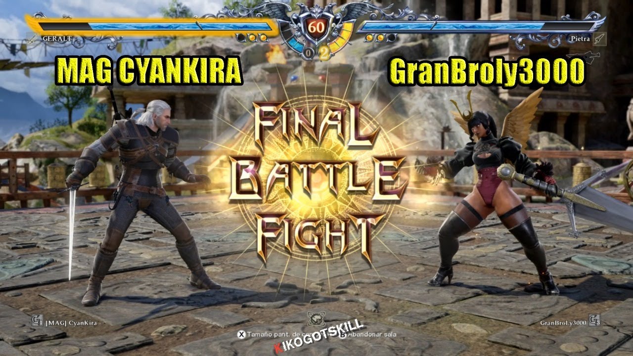 Soulcalibur VI : Liga FT10 Reto #1 CyanKira Vs GranBroly3000
