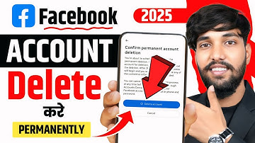 Facebook Account Delete Kaise Kare | How To Delete Facebook Account Permanently | Fb account delete