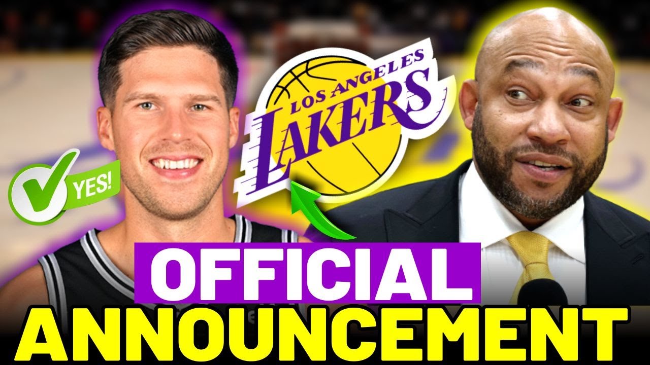 🔥URGENT NEWS!JUST CONFIRMED! SURPRISE ANNOUNCEMENT Lakers News - YouTube