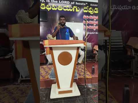 Brother Sami, who was unable to walk due to paralysis, was enabled to walk by the grace of the Lord