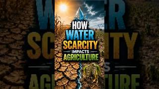 How Water Scarcity Impacts Agriculture #foodfacts