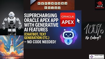Oracle APEX + Generative AI (Cohere) | Build AI Assistant & Text Generator with No Code