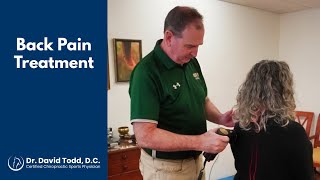 Back Pain Relief with  Birmingham Chiropractor Dr. Todd