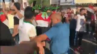 رقص المتضاهرين واجواء رائعه في ساحه التحرير في بغداد \ سلميه..نازل اخذ حقي 
