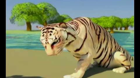 (JUNGLE TOON) autodesk  Maya 3d animation short film without sound
