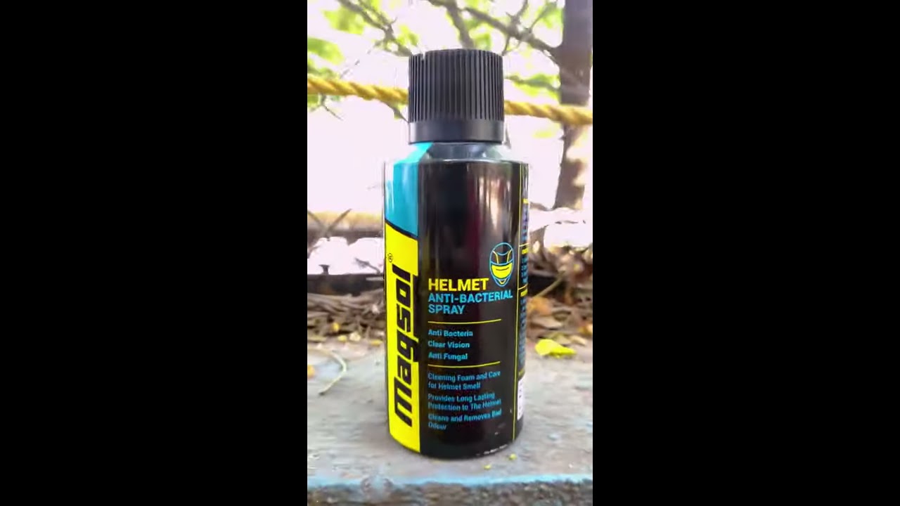 Magsol Helmet Anti Bacterial Spray | Deep Cleanser and Anti Bacterial | Magsol