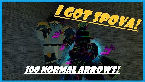 Using 100 Stand Arrows in Stand Upright! [Got a SP OVA!] | Stand Upright | Roblox