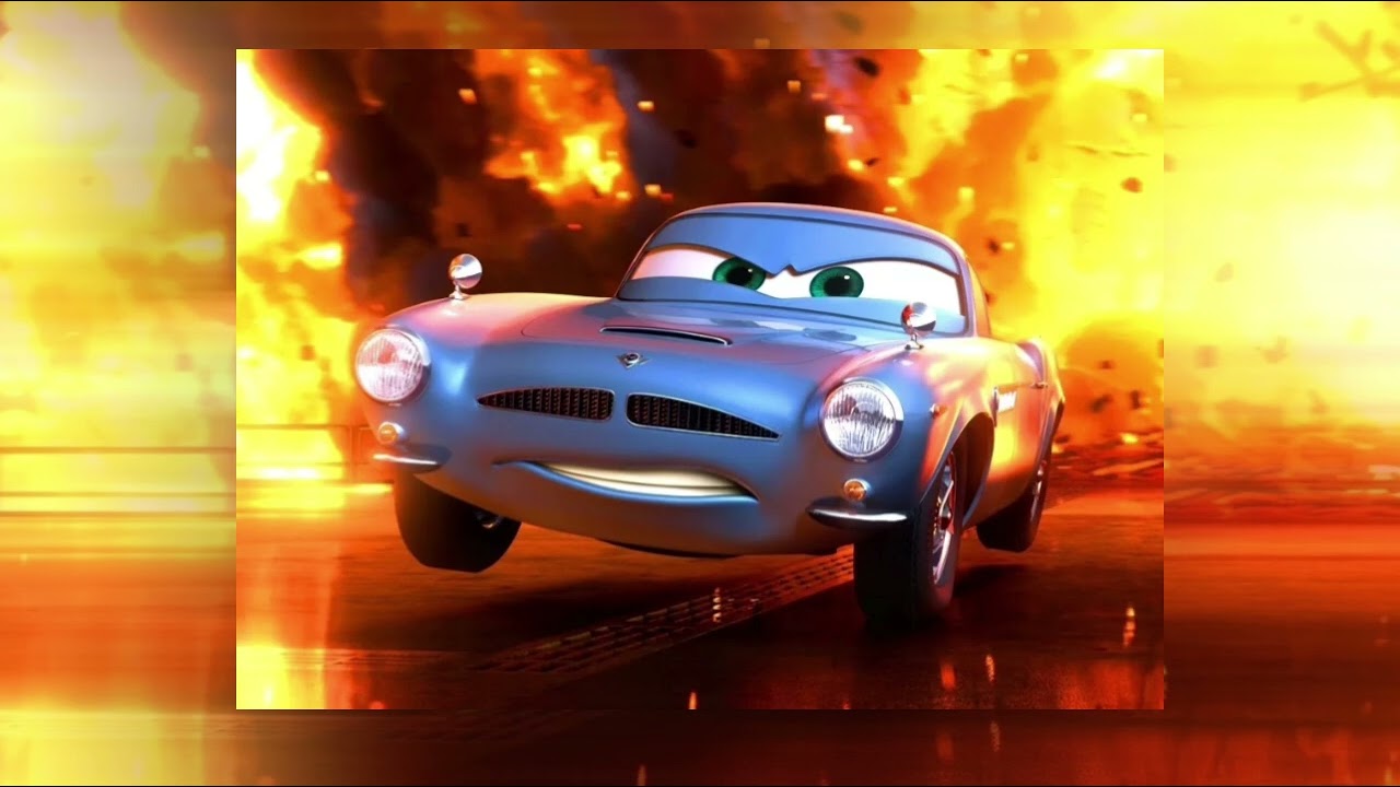 Cars 2: it's Finn Mcmissile (slowed)