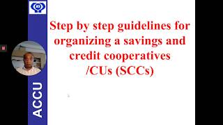 15 Steps  to Promote  financial cooperatives/  Credit Unions