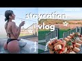 STAYCATION vlog UK | wholesome weekend trip | Waffleswithleila ✨