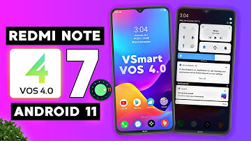 Redmi Note 7 Install VSmart VOS 4.0 + Android 11 on Lavender!