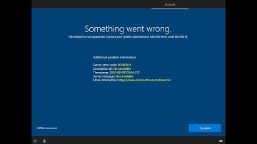 Error 80180014 when joining azure ad