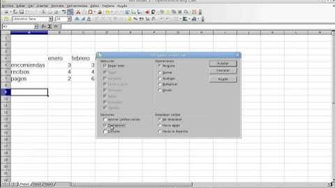 Transponer celdas - OpenOffice.org Calc