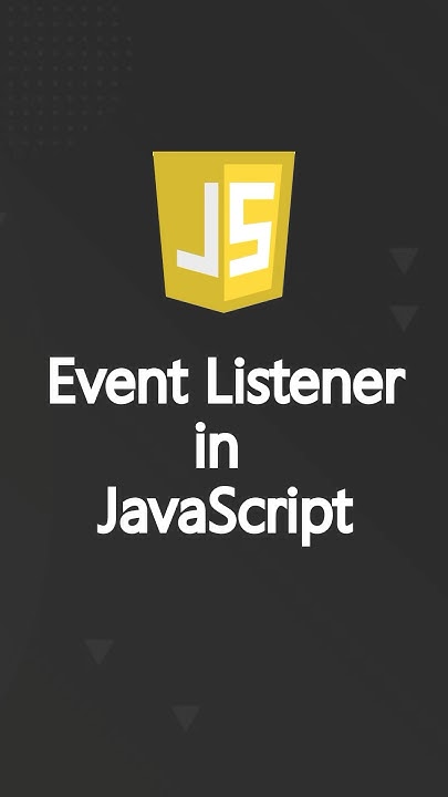 Event Listener in JavaScript #shorts #javascript - YouTube
