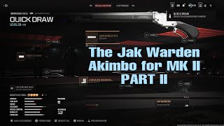 THE *NEW JAK WARDEN AKIMBO FOR THE MKII* IN TIER 3 OF MW3 Zombies Part 2!