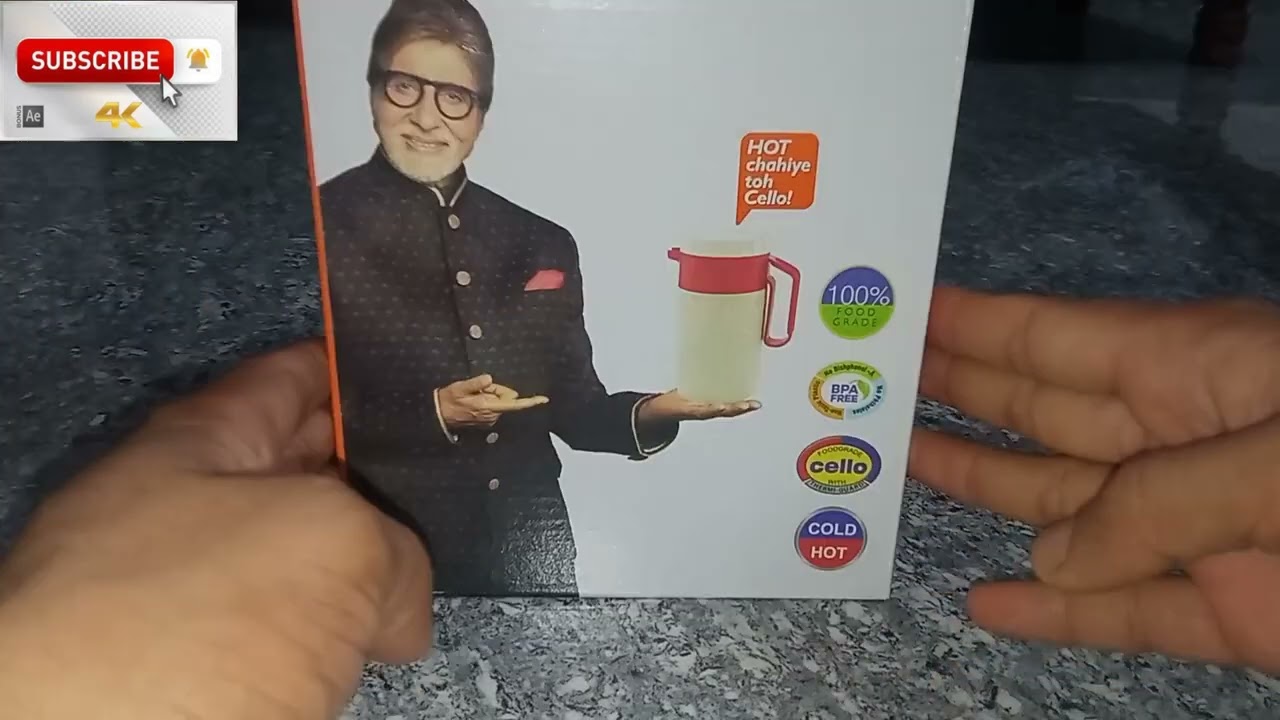 Cello tuff isulated jug Puro 1L Unboxing & first look...