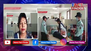 Mentally unstable patient attacks private security guard; tension at GB Hospital.