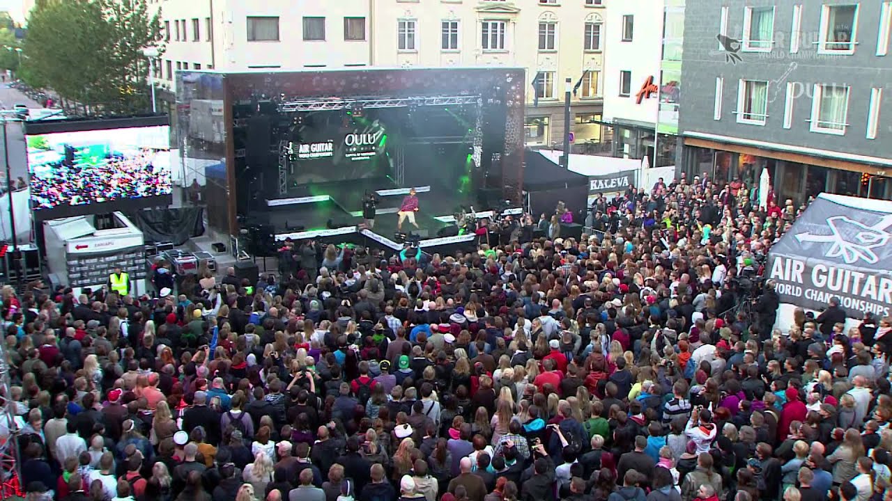 Benjamin "Benny Fairguson" Thiebaut (FR), Air Guitar World Championships 2013