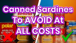 8 Canned Sardines RANKED From Worst to Best (And 2 That Are ACTUALLY Safe)