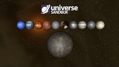 What If All The Planets Were Mercury Sized, Universe Sandbox ²
