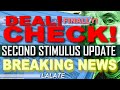 FINALLY! SECOND STIMULUS CHECK DEAL CONFIRMED!! CHECK COMING! | Second Stimulus Package UPDATE NEWS!