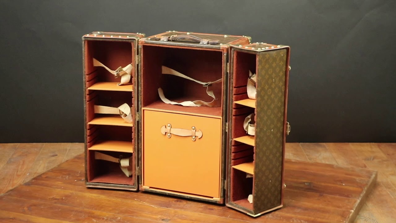 Extremely Rare Louis Vuitton Stokowski Trunk, circa 1940 at