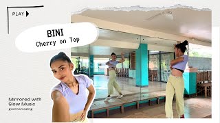 Celebrity BINI - 'Cherry on Top' Dance Tutorial | COUNTINGS with SLOW MUSIC + MIRROR (Chorus) Profile