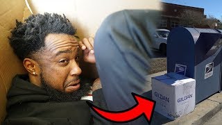 I Mailed Myself To Lebron James Human Mail Challenge