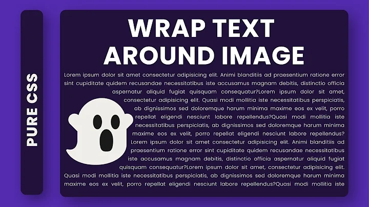 Wrap Text Around Image | CSS shape-outside()