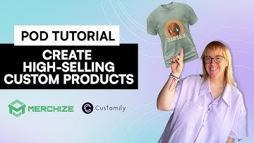 Merchize + Customily TUTORIAL 💚 How to create high-selling personalized products FAST and EASILY