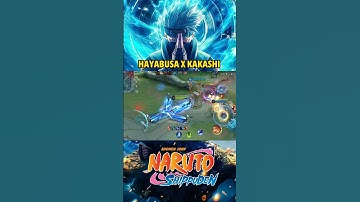 HAYABUSA X KAKASHI COLLAB SKIN 🤯🔥#hayabusa #kakashi #mlbb #hayabisaxkakashi