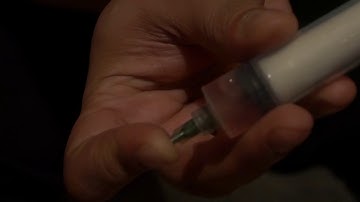 Retractable Syringe Prop Liquid Test