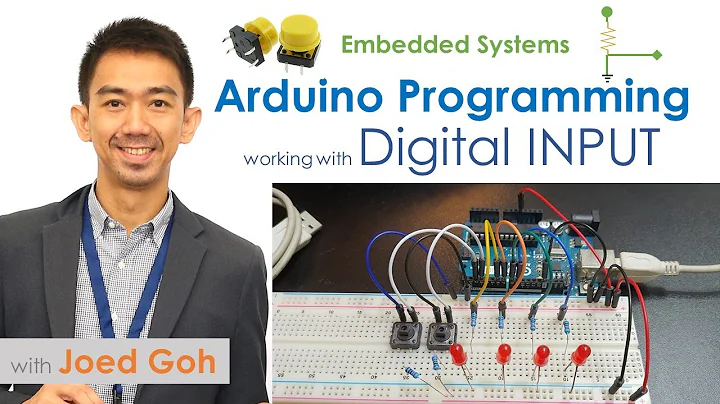 07  Arduino Digital Input | Pull-up and Pull-down Resistor Explained | Embedded Systems Course