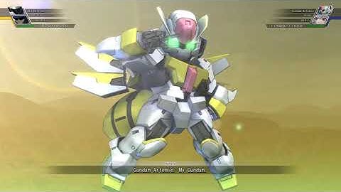 SD Gundam G-Generation Cross Rays - Gundam Artemie All Animations