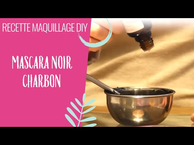 Mascara Noir Charbon - Recette de Cosmétique Maison Aroma-Zone - YouTube