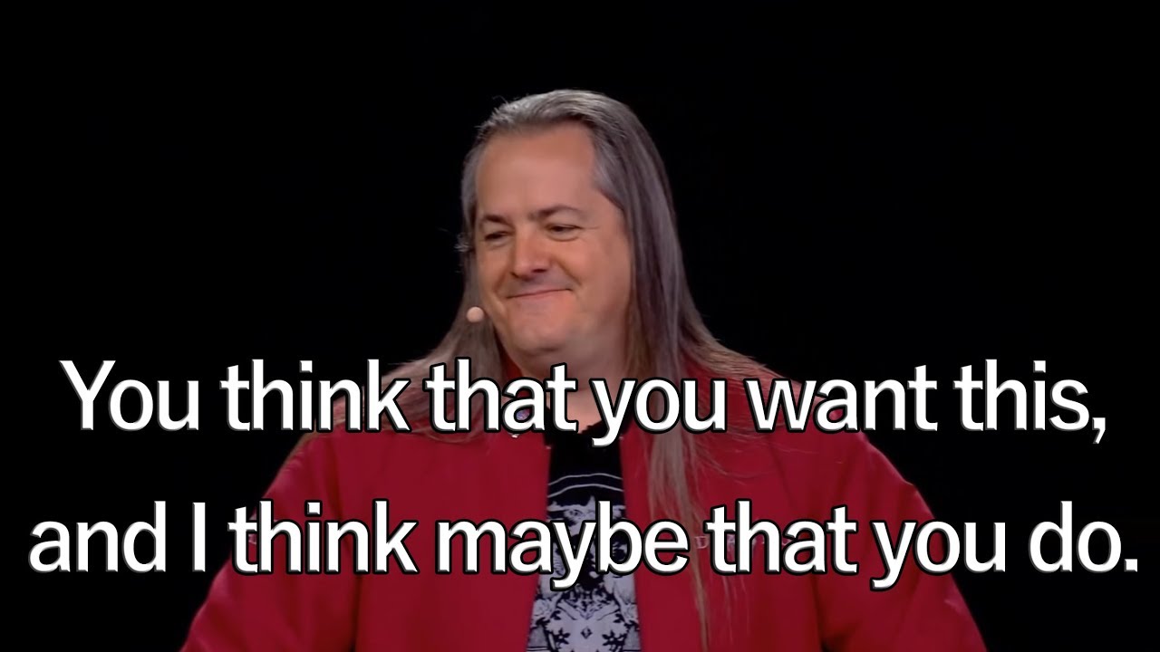 «Вы думаете, что хотите этого, и я думаю, что, возможно, так оно и есть» — Джей Аллен Брэк на Bli...