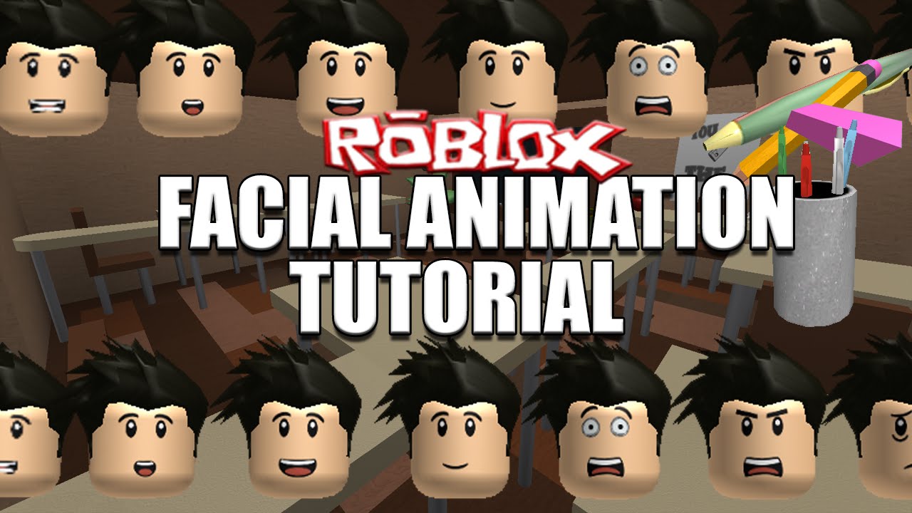 How To Make Facial Animations With Roblox Video Tutorial - roblox studio face set