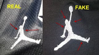 Real vs Fake Air Jordan shorts. How to 