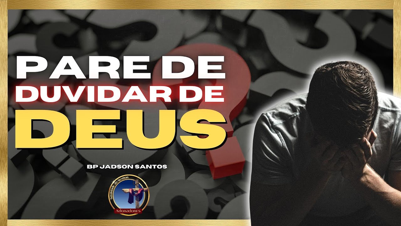 Seu Pastor e Bispo é Jesus. Bp Jadson Santos e #Deus #Jesus #EspíritoS