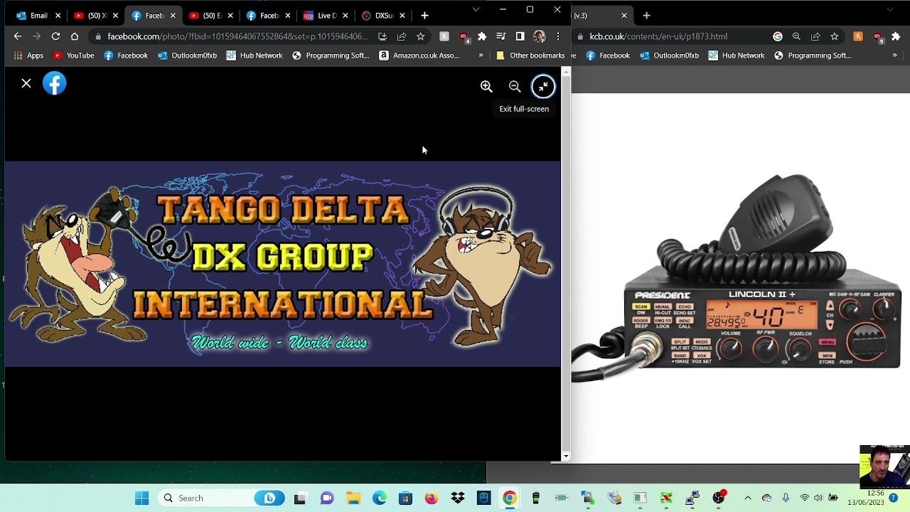 TANG0 DELTA DX GROUP 10 METERS -GET A CALL SIGN