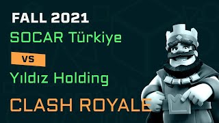 SOCAR Türkiye vs. Yıldız Holding | GGCorp Fall 2021 | Clash Royale | Grup Karşılaşması