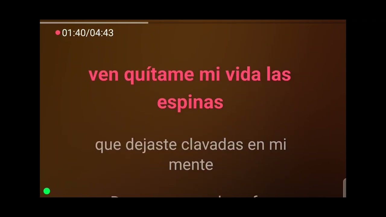 Aun no has regresado wilfran castillo (karaoke)