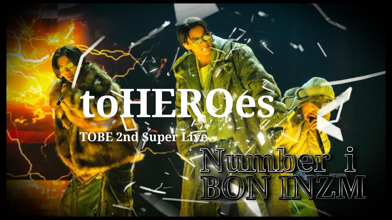 新品 toHEROes TOBE2nd Super Live Number_i toHEROes~TOBE 2nd Super Live~Day2 Number_i Opening Miracle