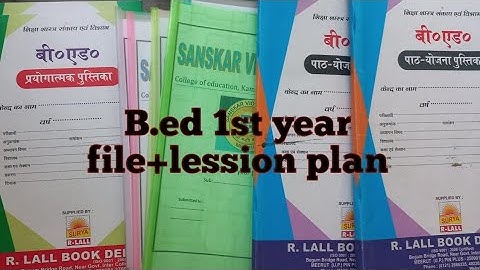 How to make bed pratical file and lession plan ? or ( bed project work ) @TheReaders