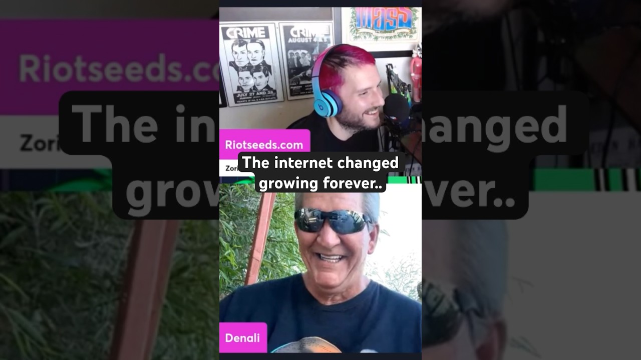 The internet changed growing forever..