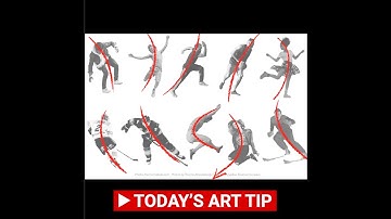 Art Tip 34 | Line of Action | Stephen Silver