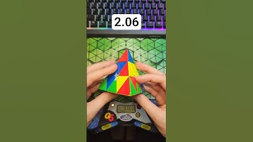 Pyraminx Solve of the Day 12/18 - 2.06 #pyraminx #rubikscube #cubing #speedcubing #puzzle #shorts